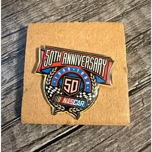 NEW Vintage NASCAR 50th Anniversary Collectors Pin